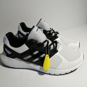Adidas DURAMO 8 White Black Size 11 Sneakers Shoes